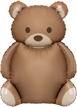 Фигура, Мишка, Сатин 35''/89 см