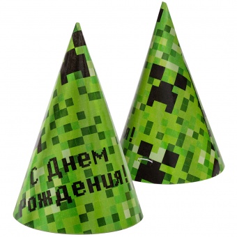 Колпаки, Пиксели, 6 шт. 