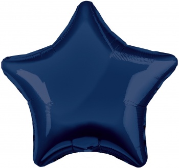 Звезда, Тёмно-синий, сапфир 18"/46 см